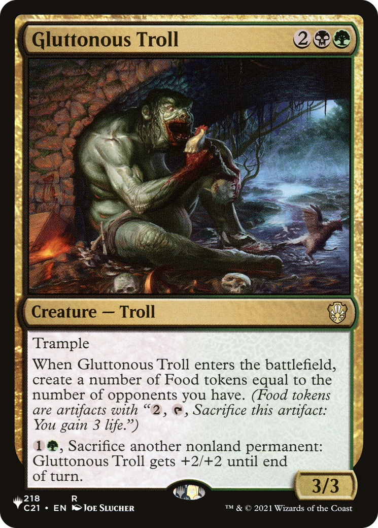 Gluttonous Troll [The List] | Fandemonia Ltd