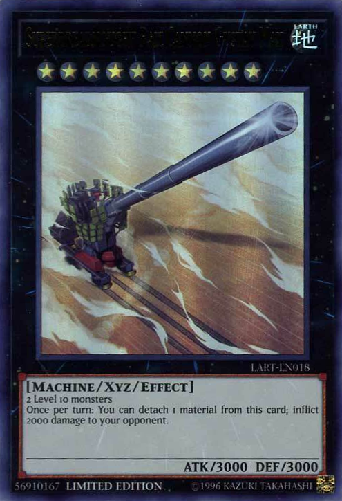 Superdreadnought Rail Cannon Gustav Max [LART-EN018] Ultra Rare | Fandemonia Ltd