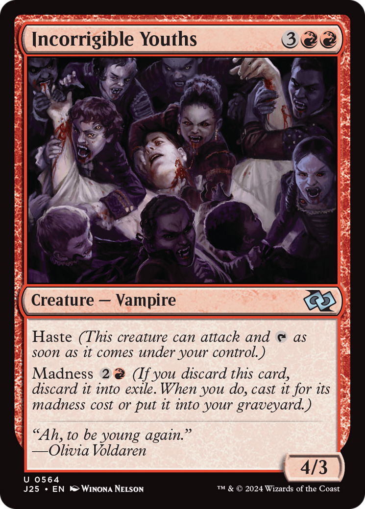 Incorrigible Youths [Foundations Jumpstart] | Fandemonia Ltd