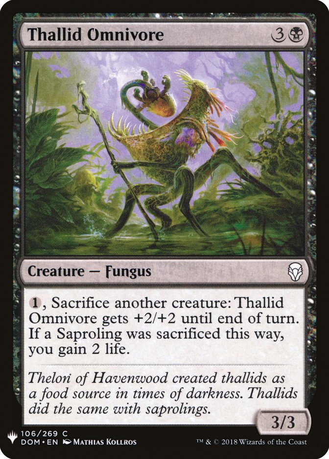 Thallid Omnivore [Mystery Booster] | Fandemonia Ltd