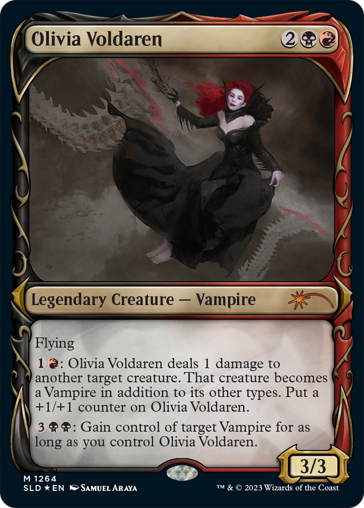 Olivia Voldaren (Halo Foil) [Secret Lair Drop Series] | Fandemonia Ltd