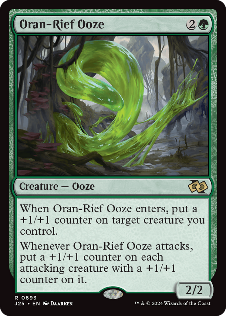 Oran-Rief Ooze [Foundations Jumpstart] | Fandemonia Ltd