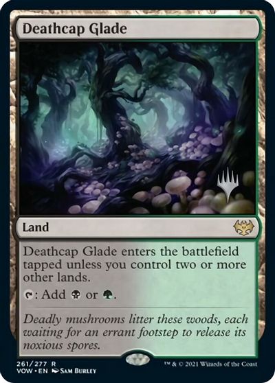 Deathcap Glade (Promo Pack) [Innistrad: Crimson Vow Promos] | Fandemonia Ltd