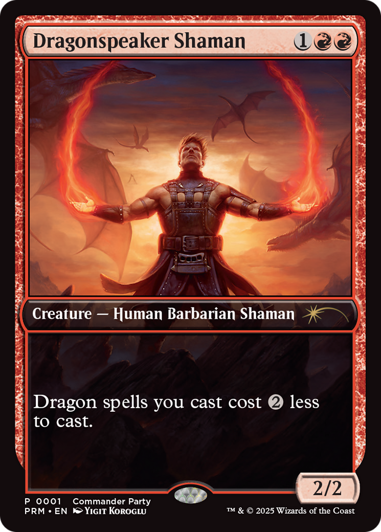 Dragonspeaker Shaman [Wizards Play Network 2025] | Fandemonia Ltd
