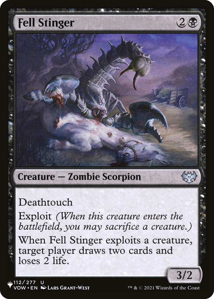 Fell Stinger [The List] | Fandemonia Ltd