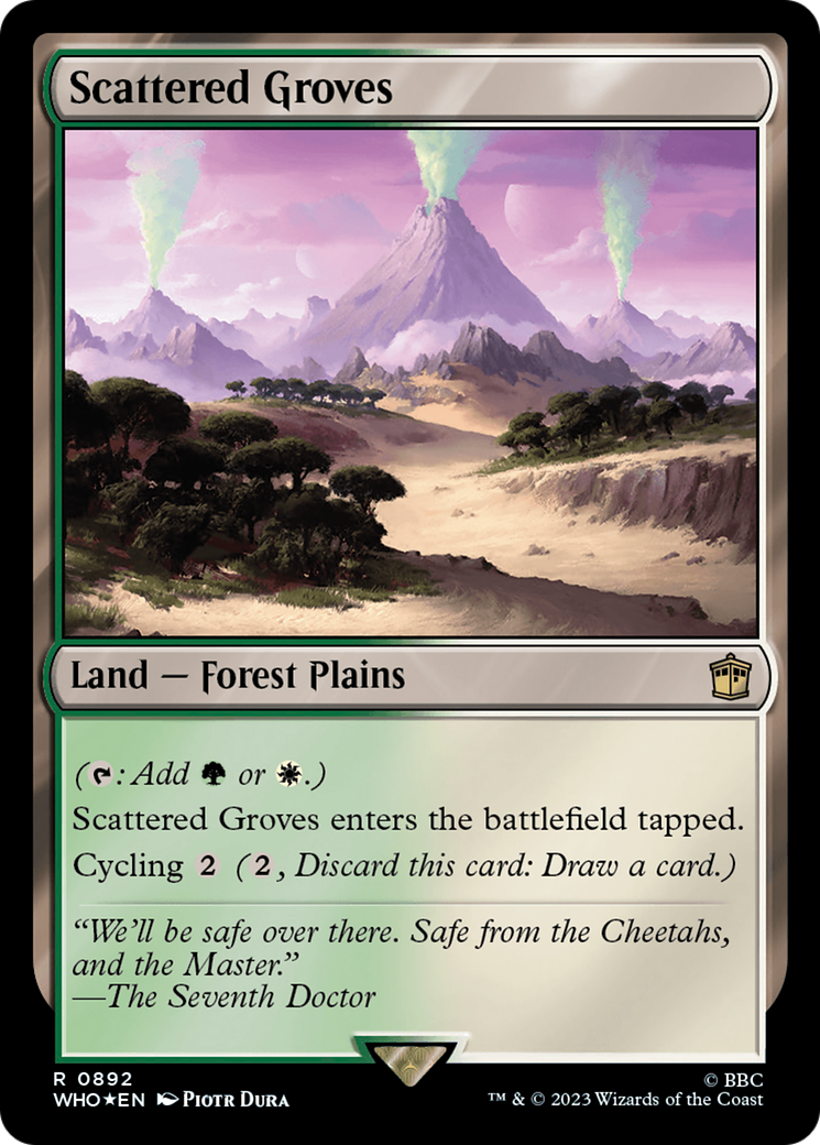 Scattered Groves (Surge Foil) [Doctor Who] | Fandemonia Ltd