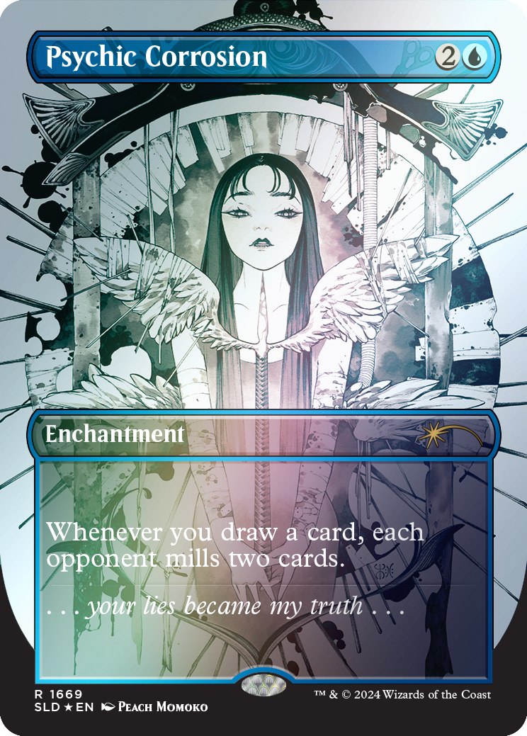 Psychic Corrosion (Rainbow Foil) [Secret Lair Drop Series] | Fandemonia Ltd