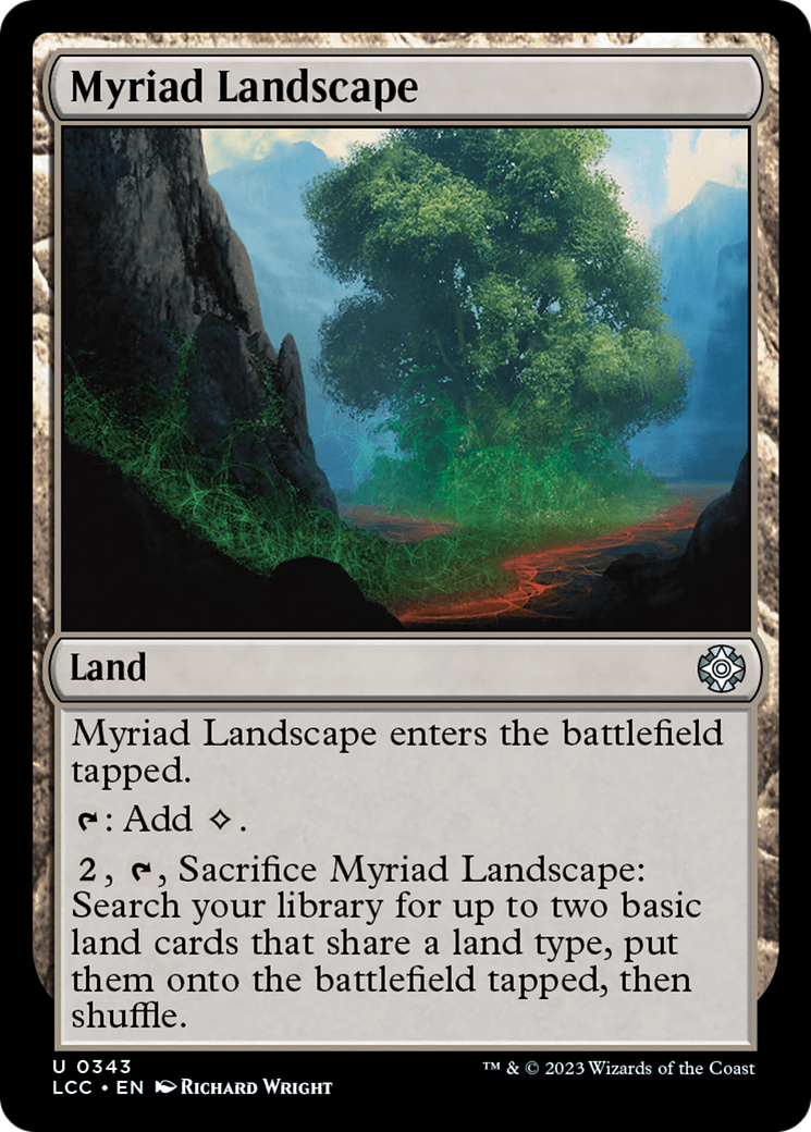 Myriad Landscape [The Lost Caverns of Ixalan Commander] | Fandemonia Ltd