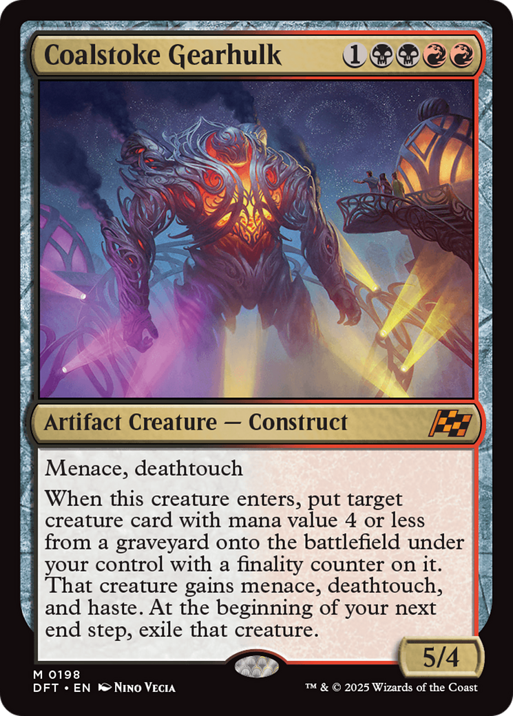 Coalstoke Gearhulk [Aetherdrift] | Fandemonia Ltd
