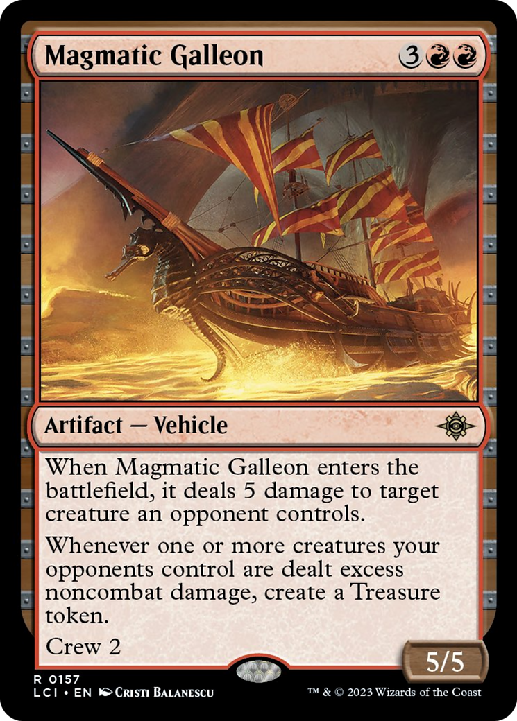 Magmatic Galleon [The Lost Caverns of Ixalan] | Fandemonia Ltd