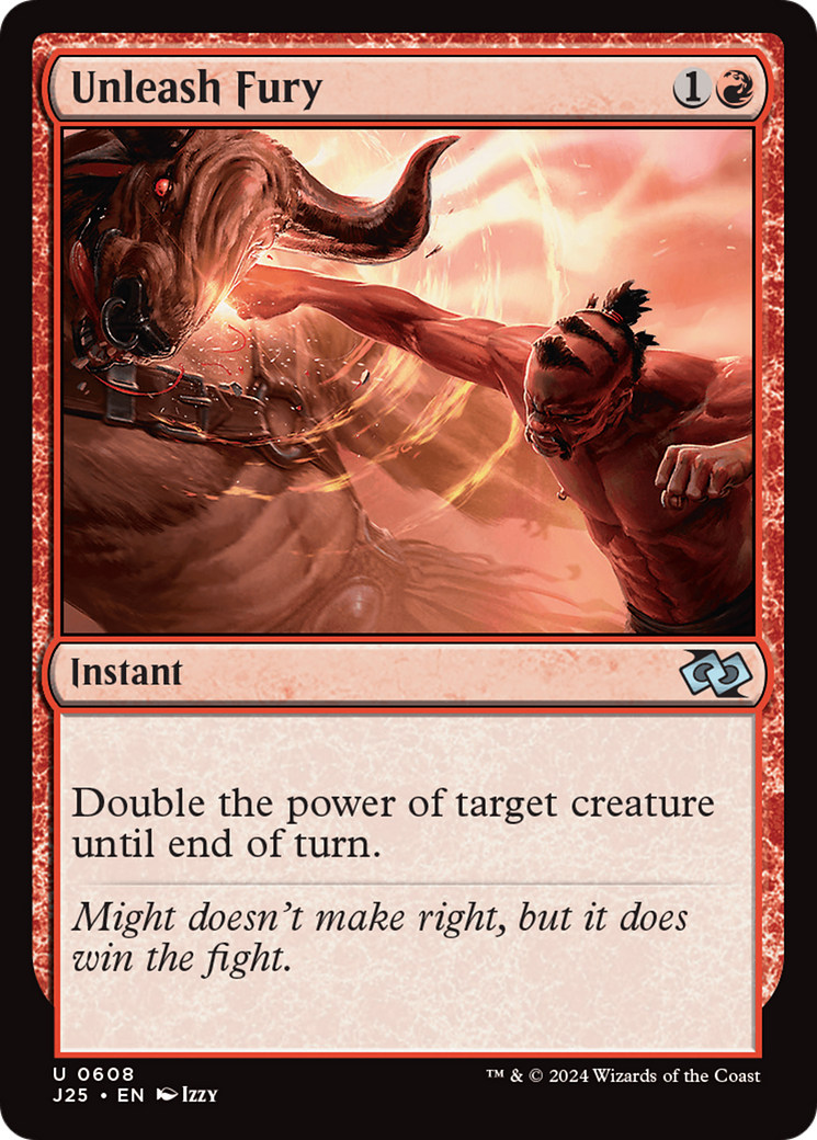Unleash Fury [Foundations Jumpstart] | Fandemonia Ltd
