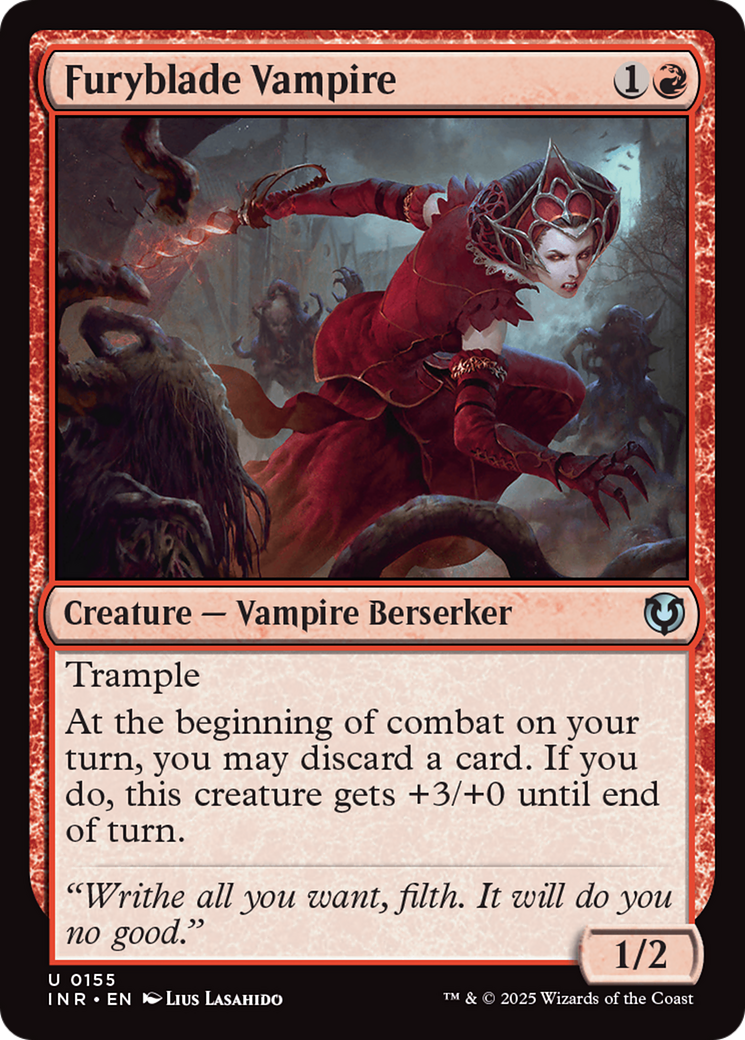 Furyblade Vampire [Innistrad Remastered] | Fandemonia Ltd