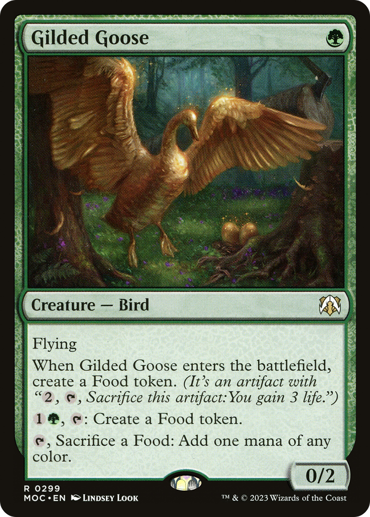 Gilded Goose [March of the Machine Commander] | Fandemonia Ltd