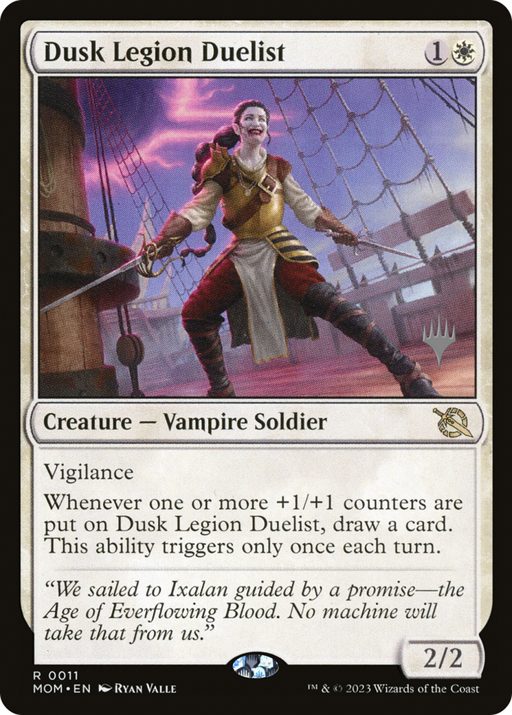 Dusk Legion Duelist (Promo Pack) [March of the Machine Promos] | Fandemonia Ltd