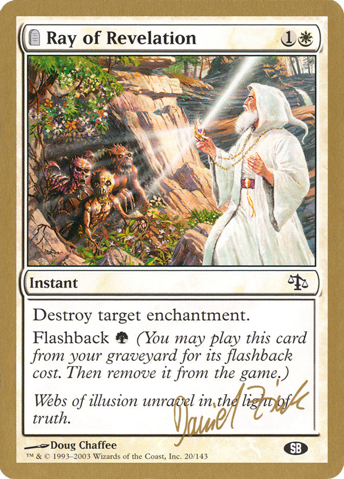 Ray of Revelation (Daniel Zink) (SB) [World Championship Decks 2003] | Fandemonia Ltd