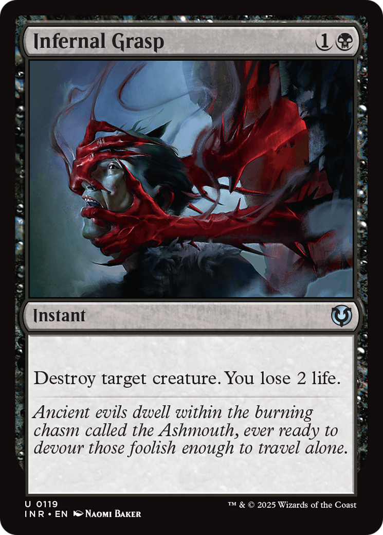 Infernal Grasp [Innistrad Remastered] | Fandemonia Ltd