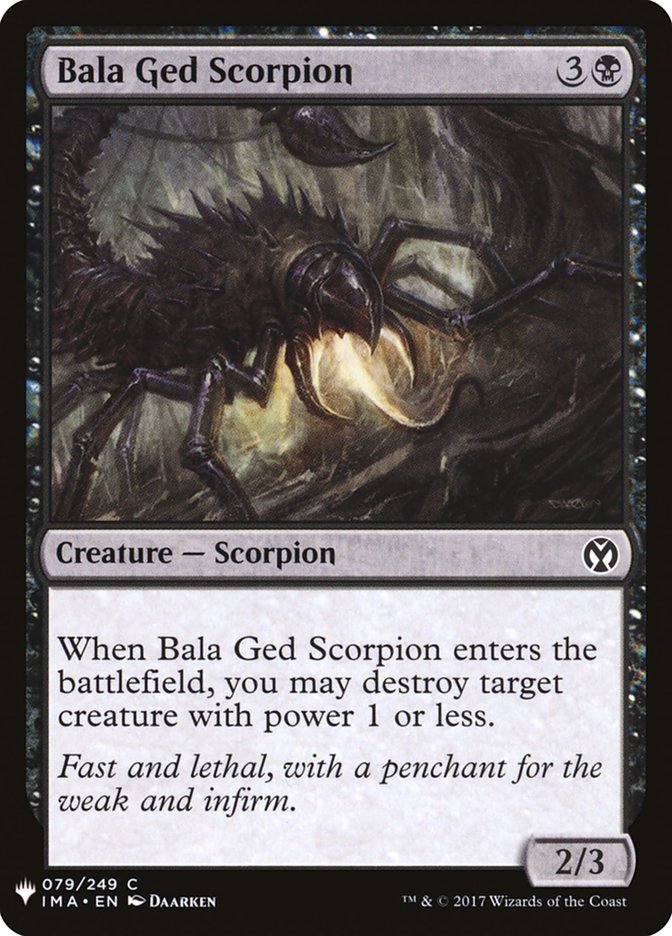 Bala Ged Scorpion [Mystery Booster] | Fandemonia Ltd