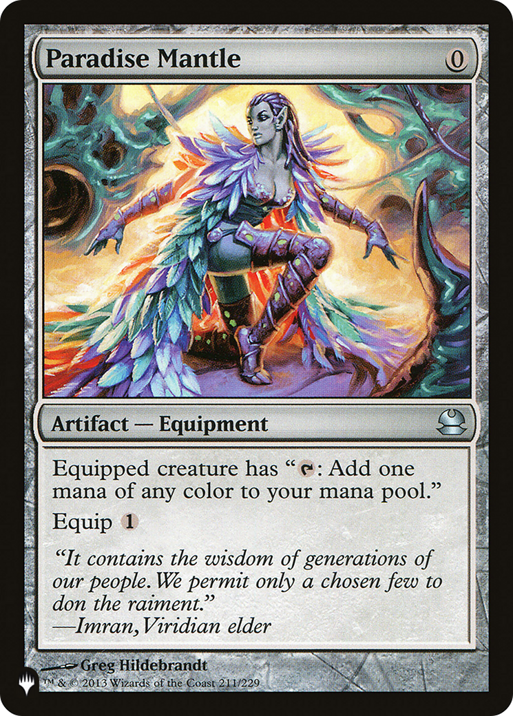 Paradise Mantle [The List] | Fandemonia Ltd