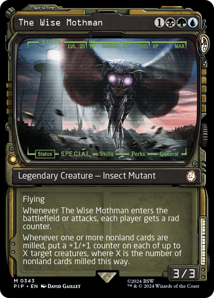 The Wise Mothman (Showcase) [Fallout] | Fandemonia Ltd