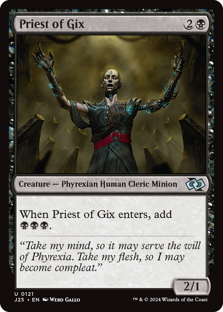 Priest of Gix [Foundations Jumpstart] | Fandemonia Ltd