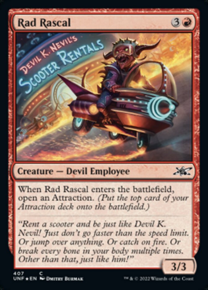 Rad Rascal (Galaxy Foil) [Unfinity] | Fandemonia Ltd