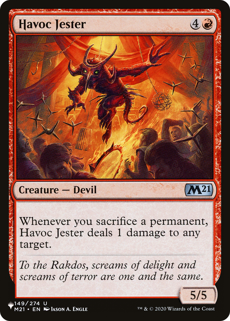 Havoc Jester [The List] | Fandemonia Ltd