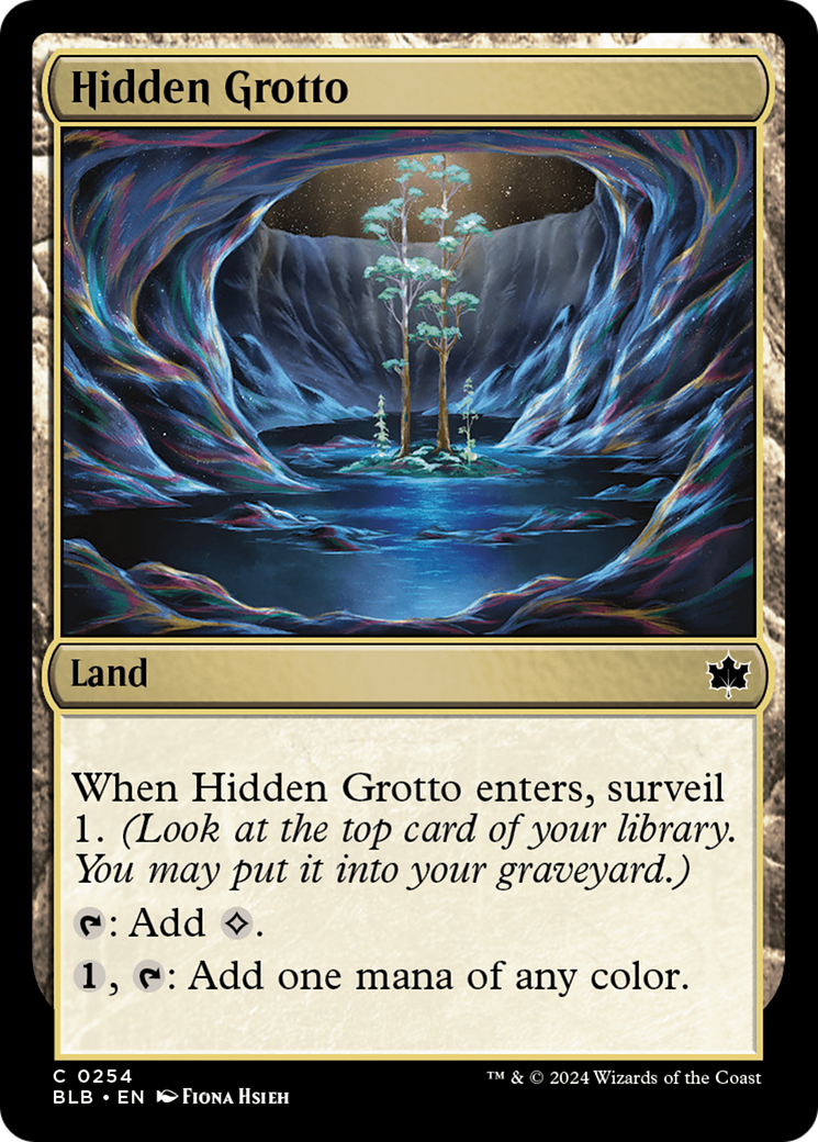 Hidden Grotto [Bloomburrow] | Fandemonia Ltd