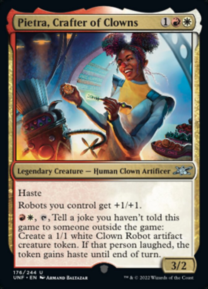Pietra, Crafter of Clowns [Unfinity] | Fandemonia Ltd