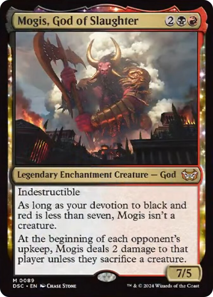 Mogis, God of Slaughter [Duskmourn: House of Horror Commander] | Fandemonia Ltd