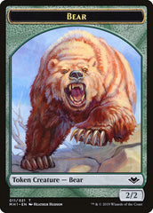 Goblin (010) // Bear (011) Double-Sided Token [Modern Horizons Tokens] | Fandemonia Ltd