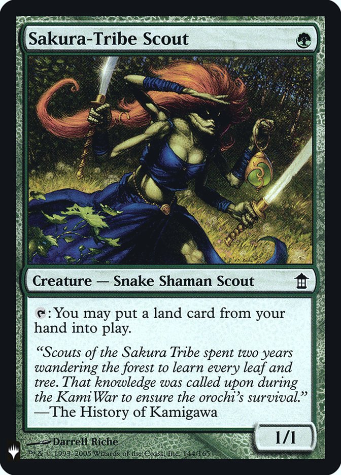 Sakura-Tribe Scout [Mystery Booster] | Fandemonia Ltd
