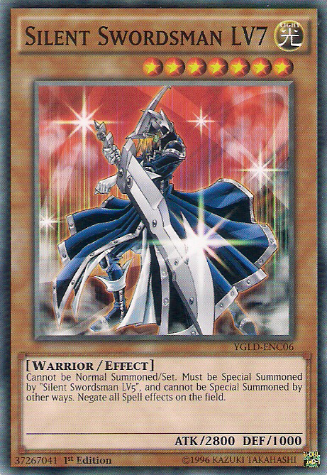 Silent Swordsman LV7 [YGLD-ENC06] Common | Fandemonia Ltd