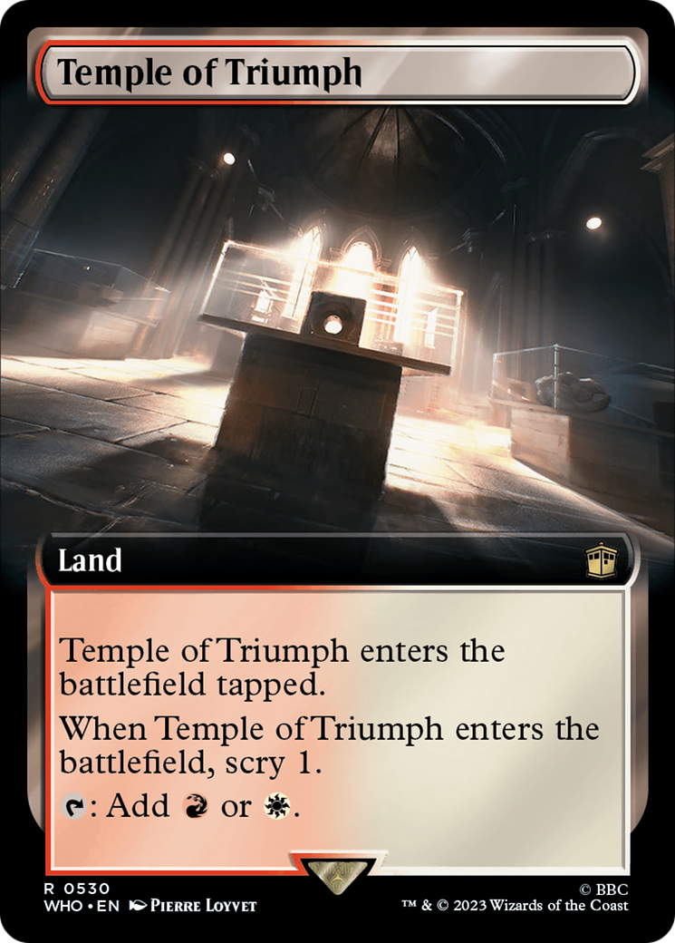 Temple of Triumph (Extended Art) [Doctor Who] | Fandemonia Ltd