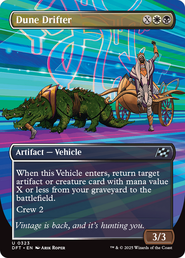 Dune Drifter (Borderless) [Aetherdrift] | Fandemonia Ltd