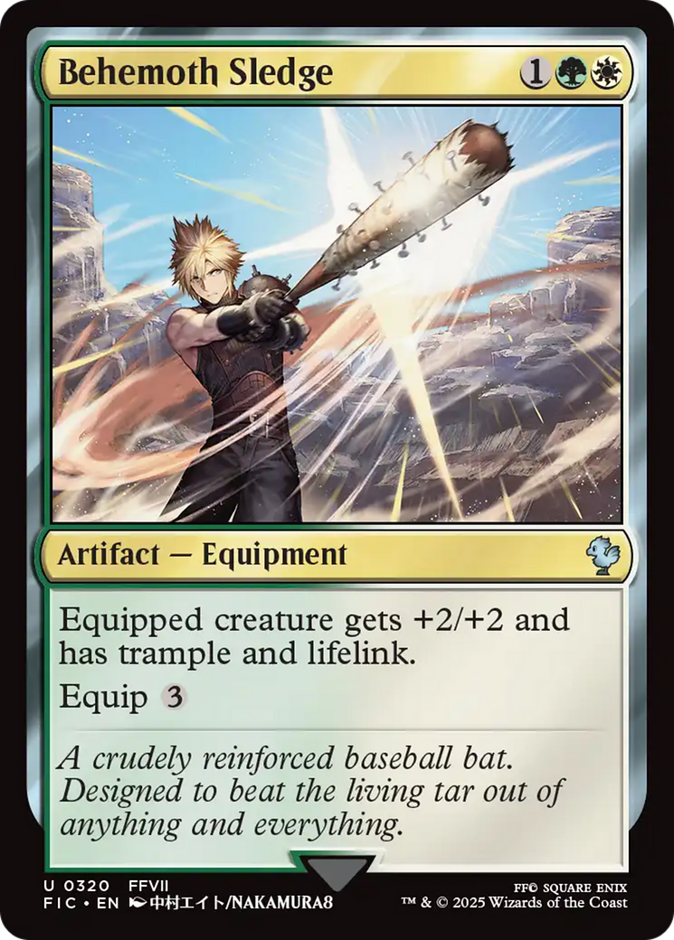 Behemoth Sledge [FINAL FANTASY Commander] | Fandemonia Ltd