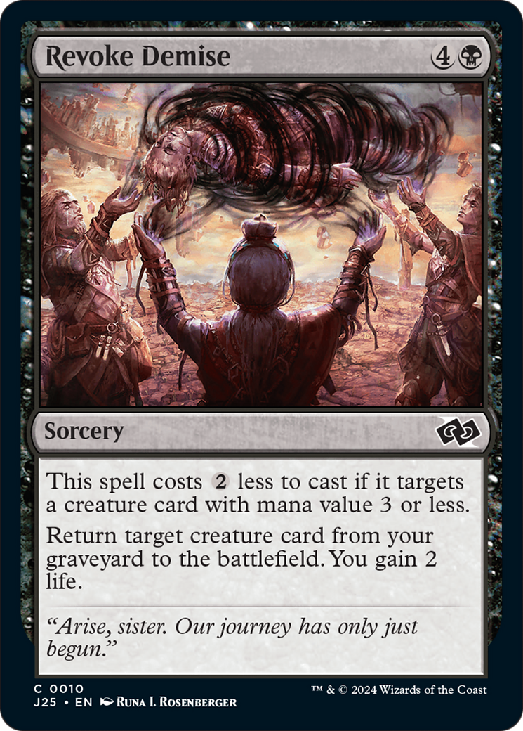 Revoke Demise [Foundations Jumpstart] | Fandemonia Ltd