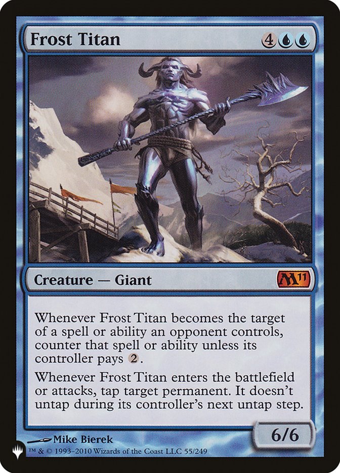 Frost Titan [The List] | Fandemonia Ltd