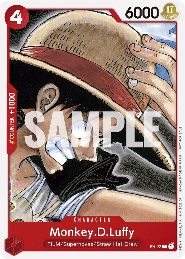 Monkey.D.Luffy (One Piece Film Red) [One Piece Promotion Cards] | Fandemonia Ltd