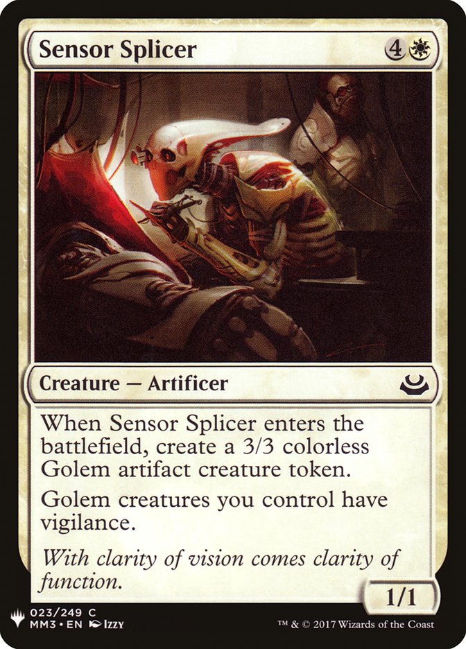 Sensor Splicer [Mystery Booster] | Fandemonia Ltd