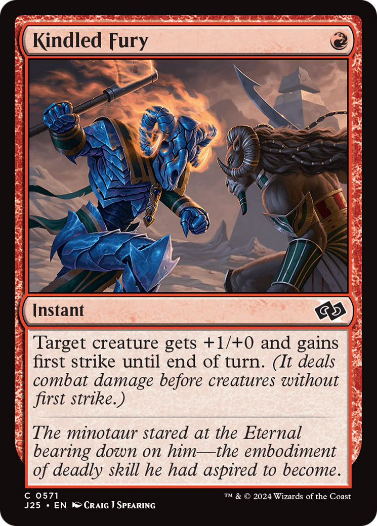 Kindled Fury [Foundations Jumpstart] | Fandemonia Ltd