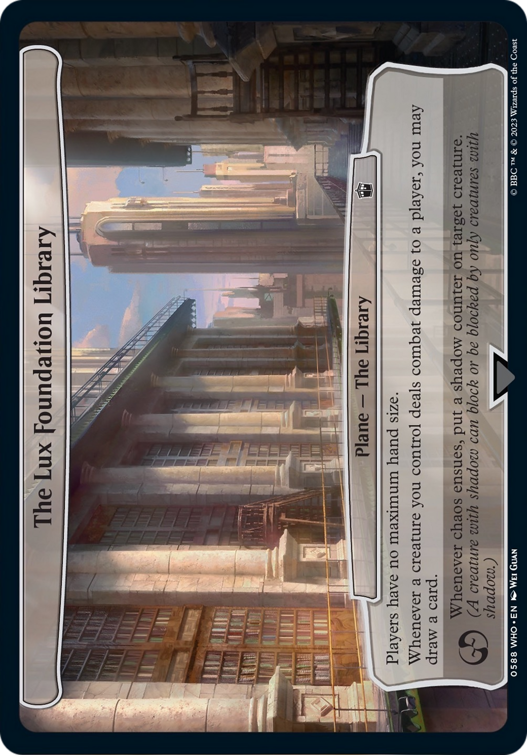 The Lux Foundation Library [Doctor Who] | Fandemonia Ltd