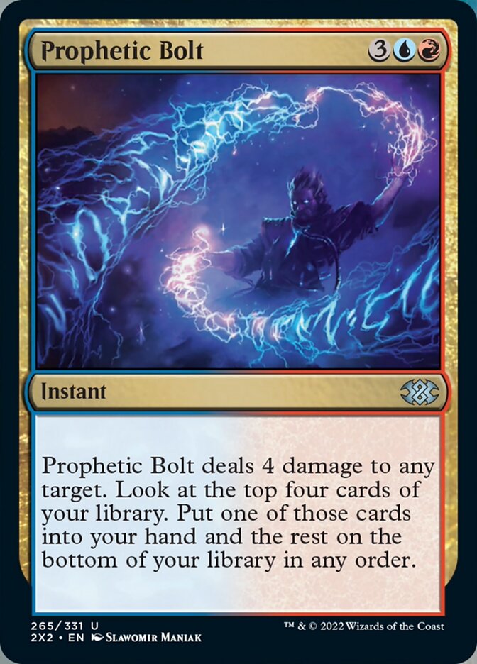Prophetic Bolt [Double Masters 2022] | Fandemonia Ltd