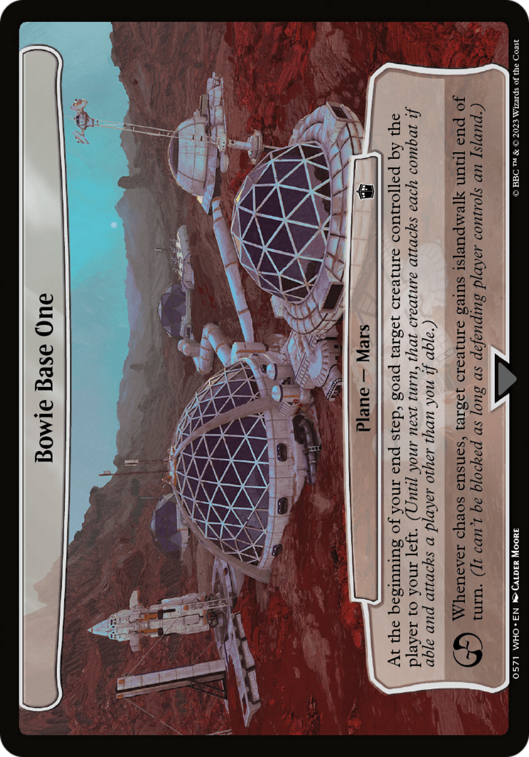 Bowie Base One [Doctor Who] | Fandemonia Ltd