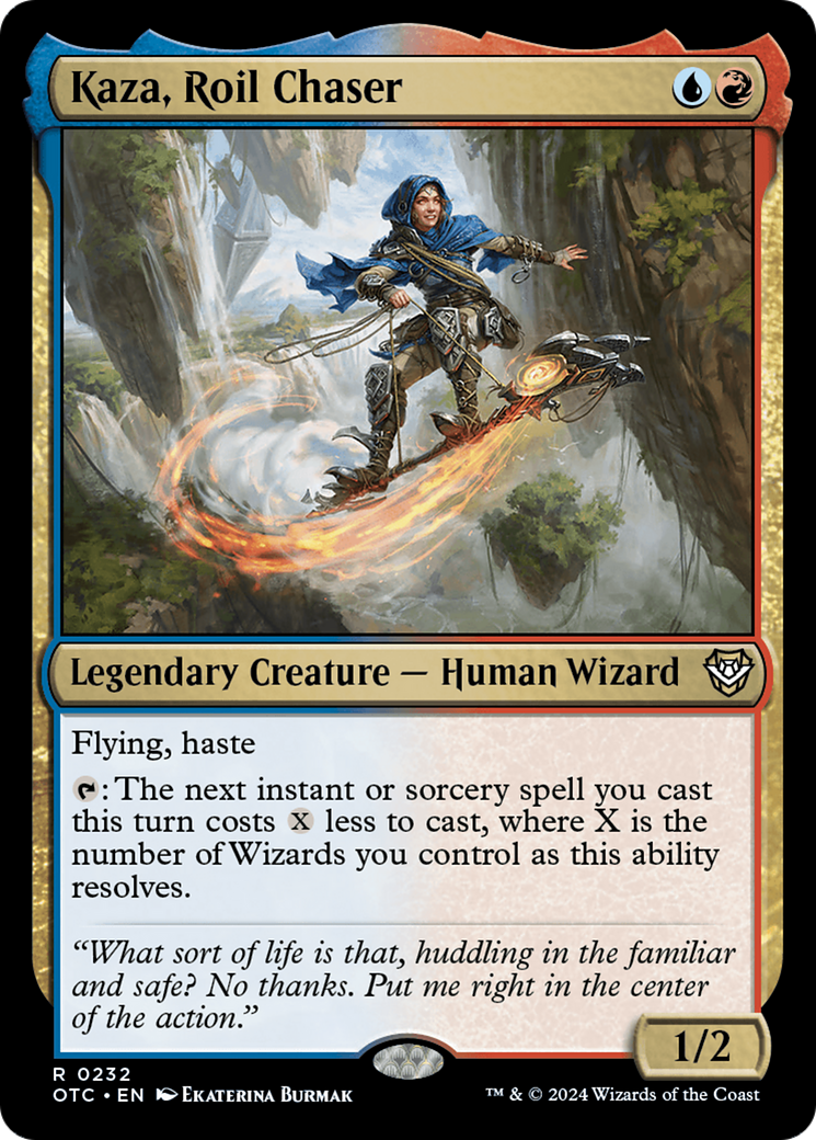 Kaza, Roil Chaser [Outlaws of Thunder Junction Commander] | Fandemonia Ltd