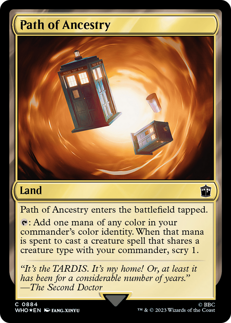 Path of Ancestry (Surge Foil) [Doctor Who] | Fandemonia Ltd