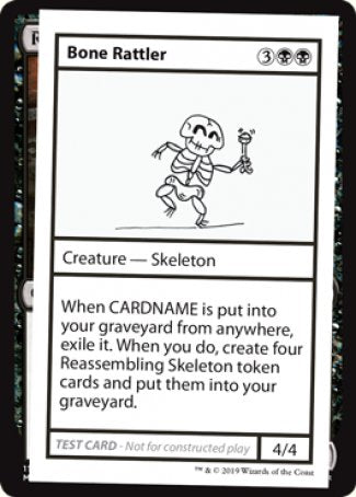 Bone Rattler (2021 Edition) [Mystery Booster Playtest Cards] | Fandemonia Ltd