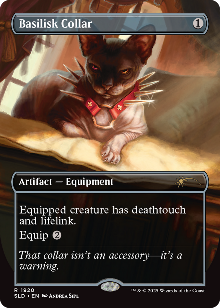 Basilisk Collar (1920) (Rainbow Foil) [Secret Lair Drop Series] | Fandemonia Ltd