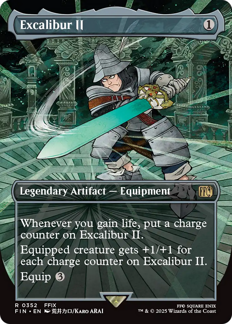 Excalibur II (Borderless) [FINAL FANTASY] | Fandemonia Ltd
