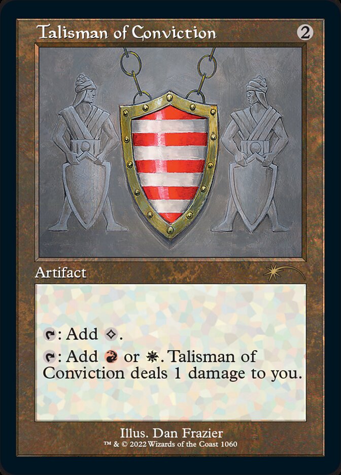 Talisman of Conviction (Foil Etched) [Secret Lair Drop Series] | Fandemonia Ltd