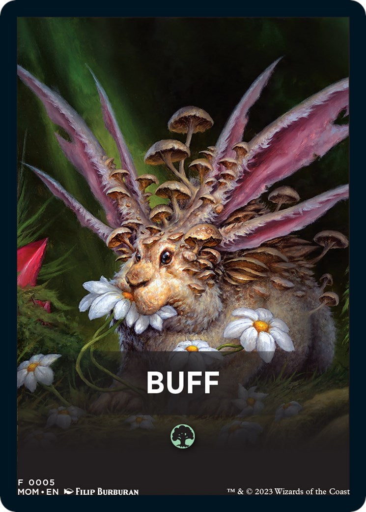 Buff Theme Card [March of the Machine Tokens] | Fandemonia Ltd